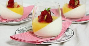 como hacer flan con gelatina en un solo vaso