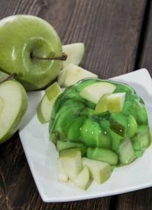 deliciosa receta de gelatina de manzana