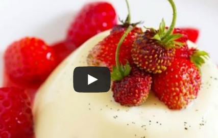 RECETA DE GELATINA DE YOGURT Y FRESA