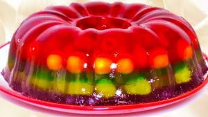 como hacer gelatinas de frutas
