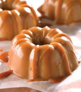 como hacer gelatina de dulce de leche
