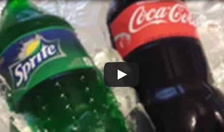 COMO HACER GELATINA ARTÍSTICA, CON FORMA DE REFRESCO