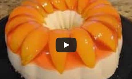 COMO HACER GELATINA BLANCA, DE DURAZNO