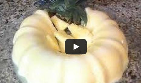 COMO HACER GELATINA BLANCA, TRES LECHES CON PIÑA