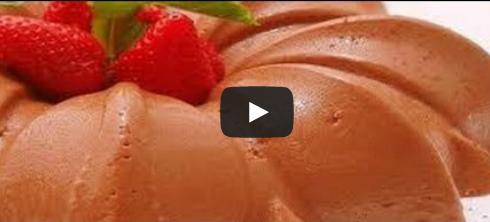 COMO HACER GELATINA DE LECHE, SABOR A CHOCOLATE