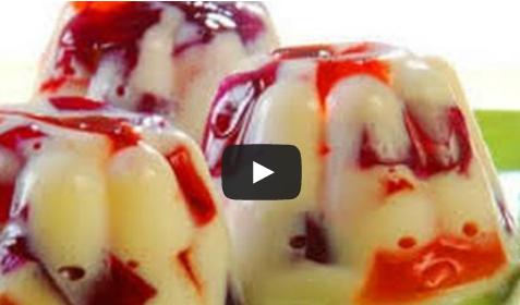 COMO HACER GELATINAS CON FRUTAS, Y QUESO CREMA