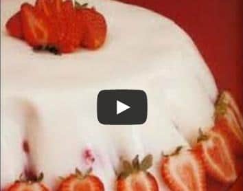 RECETAS DE GELATINAS DE FRUTAS, FRESAS CON LECHE CONDESADA