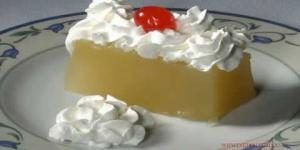 como hacer gelatina de leche con piña en almibar