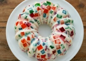 como hacer gelatina de tres leches 1