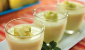 como hacer gelatinas de manzana 1