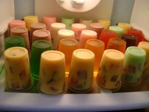 como hacer gelatinas en vasitos para vender