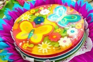 como hacer una gelatina decorada 1