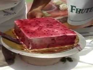 como hacer gelatina marmoleada