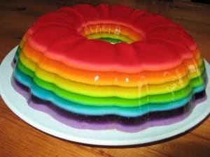 como hacer gelatinas de agua