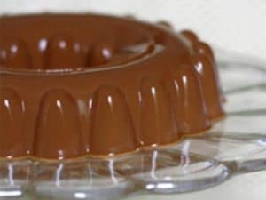 como hacer gelatinas de chocolate