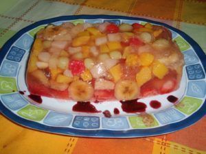 como hacer gelatinas de frutas naturales