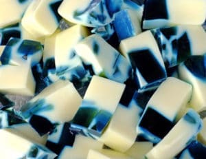 como hacer gelatinas azul de frozen