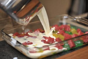 recetas de gelatina de mosaico