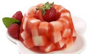 aprenda como hacer gelatina de mosaico con frutas